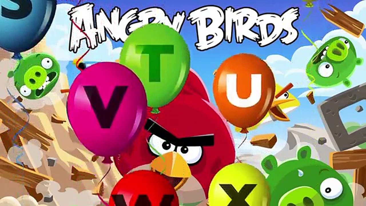 Angry Birds ABC Canción de la Pata de la Patrulla de la Canción del Abecedario canciones infantiles las Mejores Canciones de Kid
