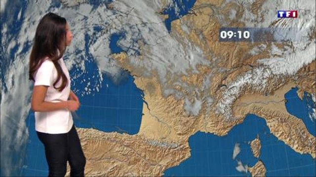 Tatiana Silva, premiers pas à la météo de TF1
