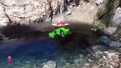 Lightning McQueen in Danger - Spiderman Train Trouble Cartoon for Kids with Nursery Rhymes