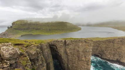 Lake Sorvagsvatn Faroe Islands