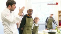 Brunoy : Atelier «Toque chef » avec des enfants de l’école Talma