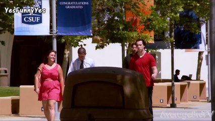 Intimidating People with Dirty Looks Prank