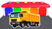 DUMP TRUCK COLORS for Children - Learning Educational Video - Learn Vechicles | Nursery Rhymes