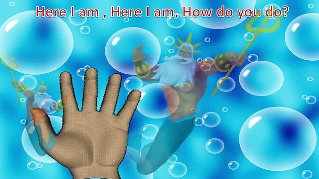 Finger Family | Mermaid Family Nursery Rhyme | Daddy Finger Nursery Rhyme |The Little Mermaid