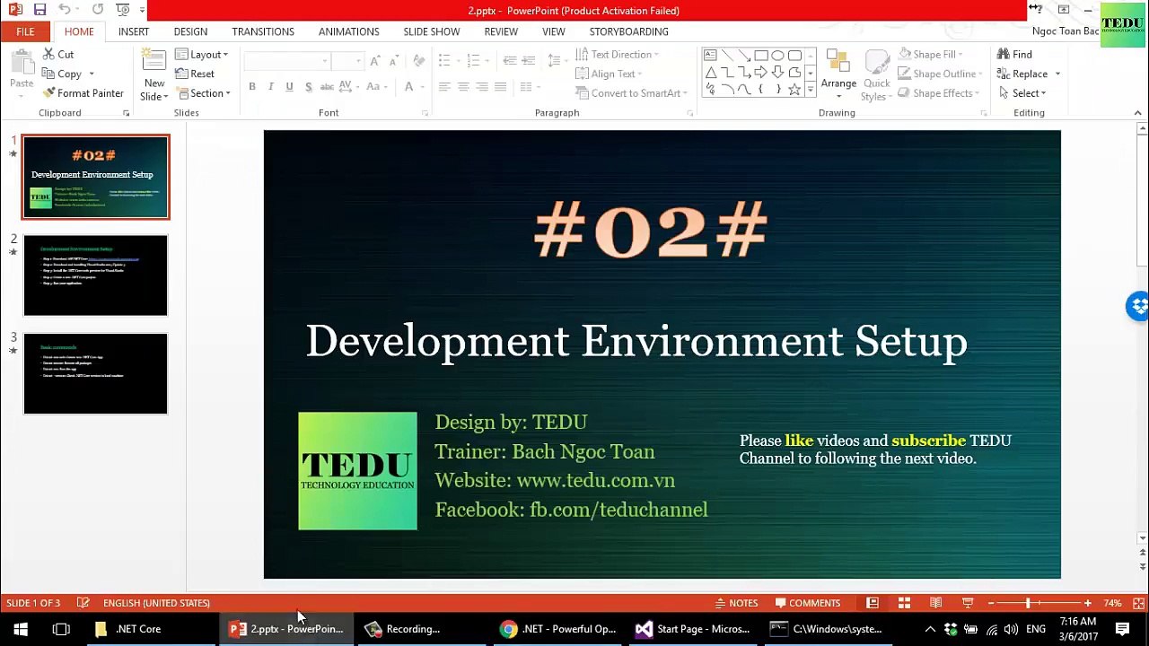 ASP.NET Core căn bản - Bài 2  Cài đặt môi trường phát triển ASP NET Core
