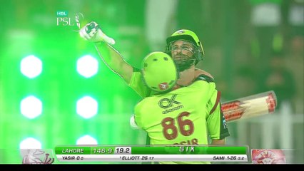 PSL 2017 Match 14- Lahore Qalandars Winning Moments