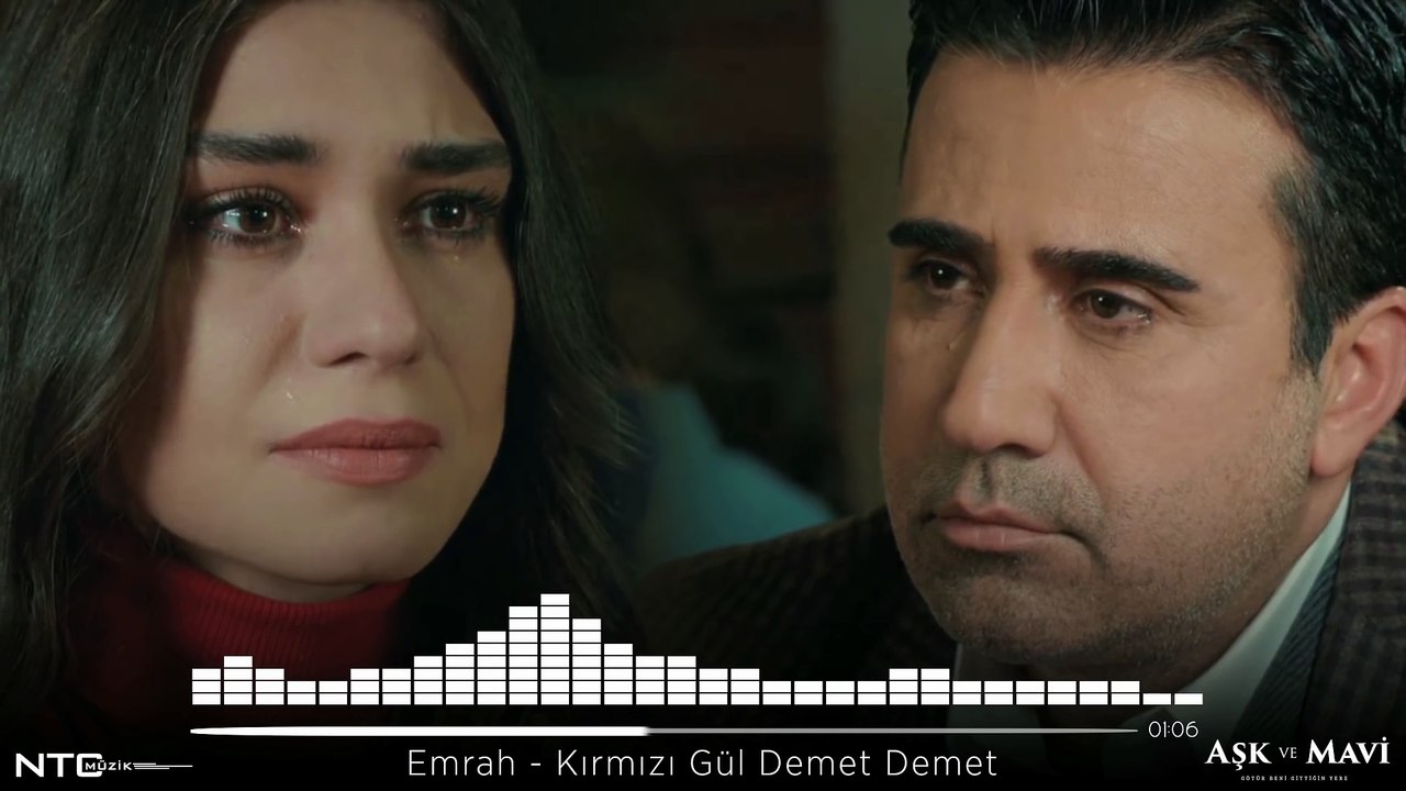 Aşk ve Mavi - Emrah - Kırmızı Gül Demet Demet