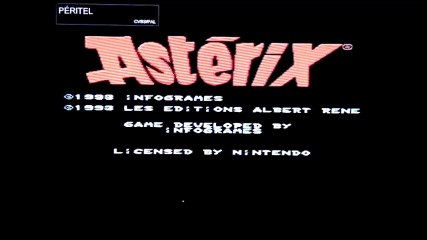jeu asterix super nintendo