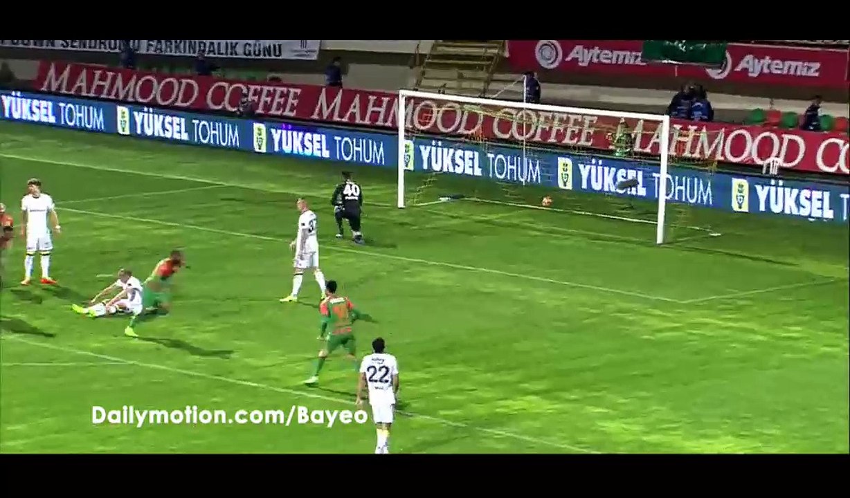Vagner Love Goal HD - Alanyaspor 2-0 Fenerbahce - 10.03.2017