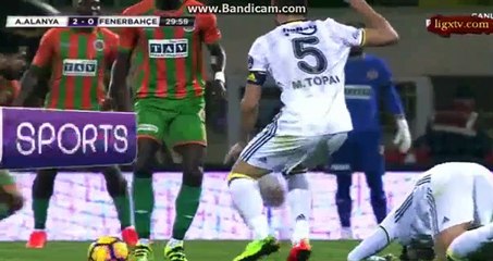 Kenneth Omeruo OWN GOAL GOAL HD Alanyaspor 2 - 1 Fenerbahce - 10.03.2017