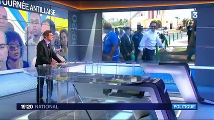 Présidentielle 2017 : aux Antilles, Benoît Hamon loue le bilan du quinquennat