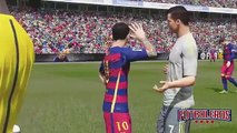 Cristiano Ronaldo vs Messi - FIFA 16 Fight HD - Ronaldo vs Messi Pelea en FIFA 16