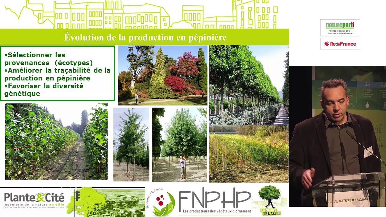 Arbres et plan climat par Frédéric Ségur, chef du service Arbres et Paysage de la métropole du Grand Lyon