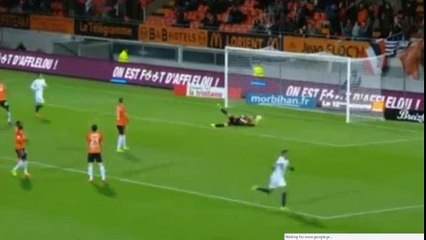 Nkunku goal - Lorient vs Paris Se Germain 0-2  12.03.2017 (HD)