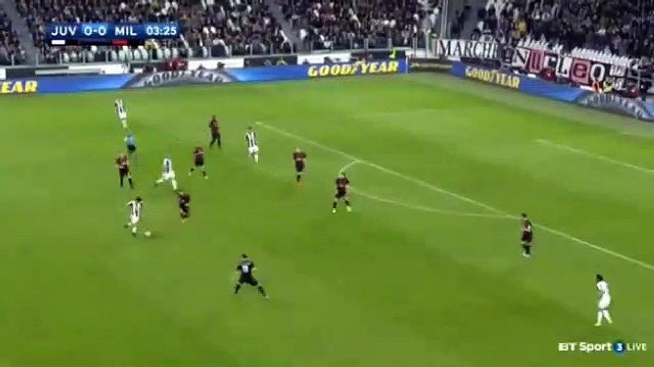 Sami Khedira Big Chance - Juventus vs AC Milan