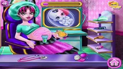Monster High Draculaura Pregnant Check up Doctor Game For Kids