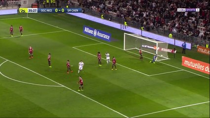 Ivan Santini Goal HD - OGC Nice 0 - 1 Caen 10.03.2017 (Full Replay)