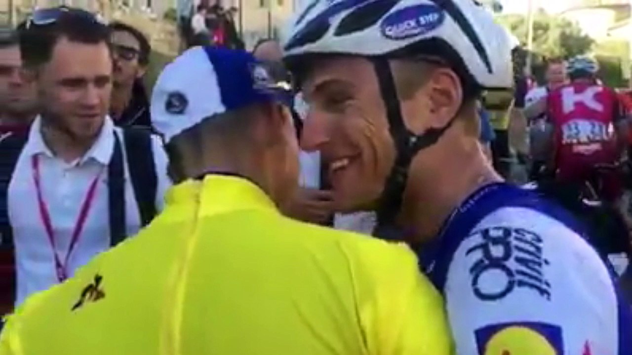 Paris-Nice 2017 - Quand Julian Alaphilippe sait remercier ses équipiers de la Quick-Step Floors