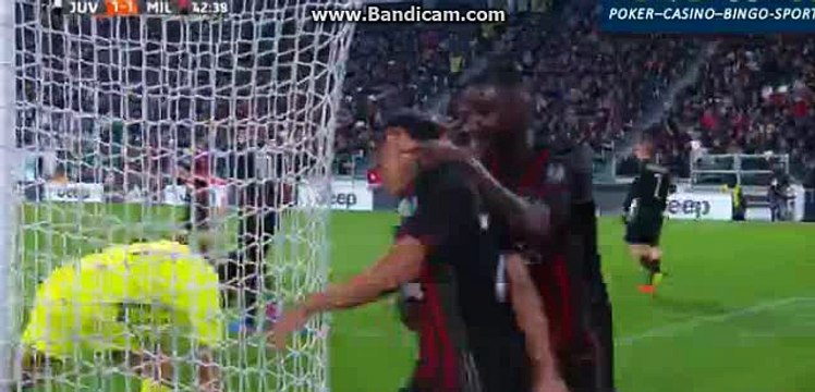 Carlos Bacca Amazing Goal HD - Juventus 1-1 AC Milan - Serie A - 10/03/2017
