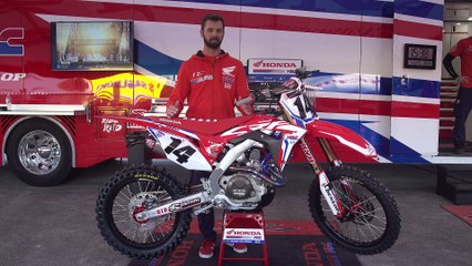 Cole Seely's Honda CRF450R - Factory Bike Friday