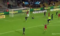 Funny Own Goal Dennis Flinta Own Goal HD - Nordsjaelland 3-0 Silkeborg 10.03.2017