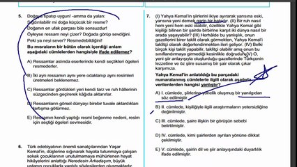 2016 YGS Türkçe Soruları Üzerinden Taktikler ve İpuçları