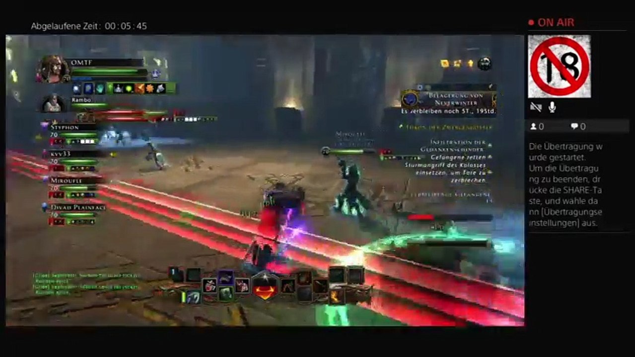 PS4-Live-Übertragung von wally364