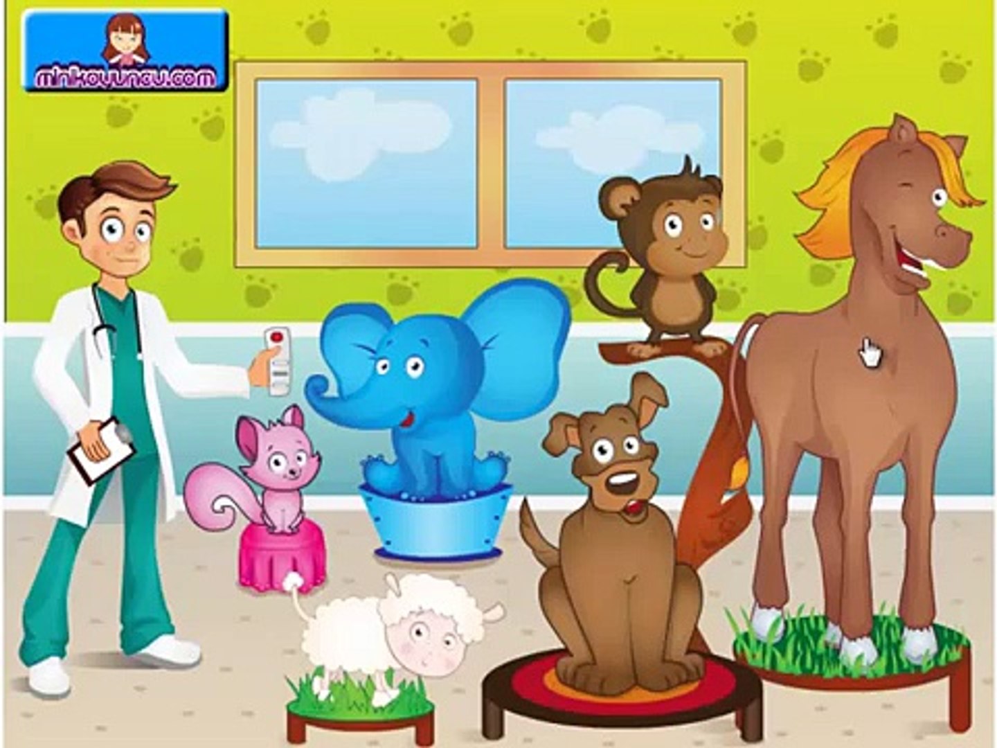 Животное доктор для Игры Прекрасно Больница видео CEM веселья дети игры-животных