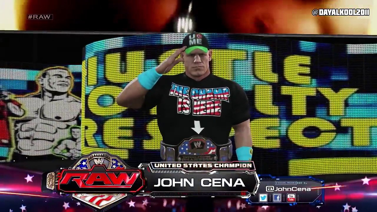 WWE RAW 2K17 - Undertaker & John Cena vs Brock Lesnar & Seth Rollins - RAW 2k17