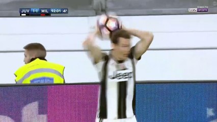 José Sosa RED CARD HD - Juventus 1-1 AC Milan - 10.03.2017 HD