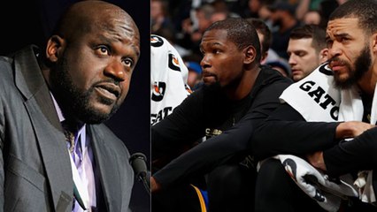 Shaq Says Kevin Durant and JaVale McGee are "Too Sensitive"