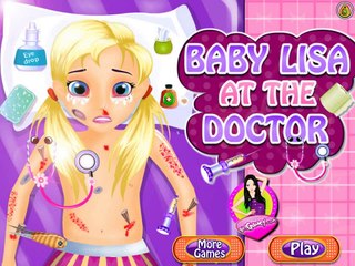 Baby Lisa At The Doctor - Baby Lisa Doctor Game - Games for Kids
