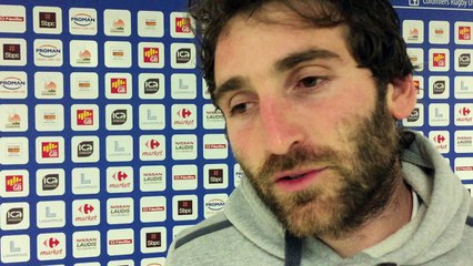 Clément Briscadieu, demi-mêlée SA XV