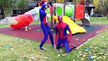 Человек-паук и Мстители Капитан Америка велосипед Приключения Человека-Паука развлечений funtime весело супергероя