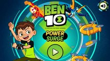 BEN 10 POWER SURGE Gameplay 1080HD | Cartoon Network Games 2016