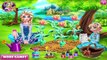 Disney Princess Frozen Elsa Anna And Tangled Rapunzel Mommy Gardening Games Compilation