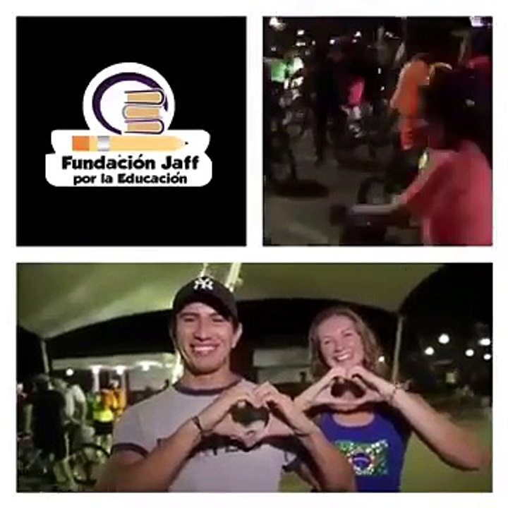 Hanna Jaff Bosdet - Fundación Jaff por la Educación. Rodada Neón 2015
