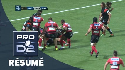 PRO D2 - Résumé Oyonnax-Narbonne: 30-22- J24 - Saison 2016/2017