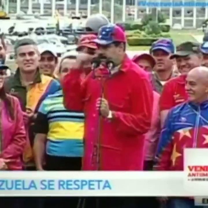 Maduro Tratando de enviar mensaje a Trump en Ingles Endogeno