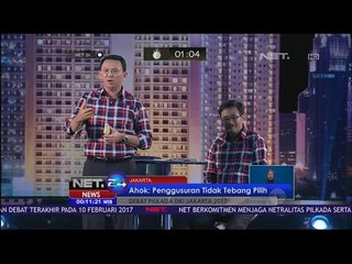 3 Paslon Saling Serang Hadapi Isu Kemiskinan dan Penggusuran di Debat 1 Pilkada DKI - NE