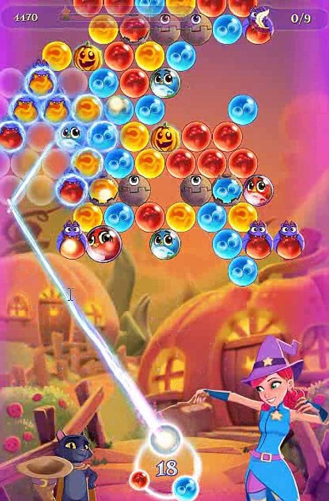 Bubble Witch Saga 3 - FASE 218 - LEVEL 218