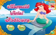Mermaid Ariel Pedicure - Mermaid Ariel Game - Nail Game For Girls