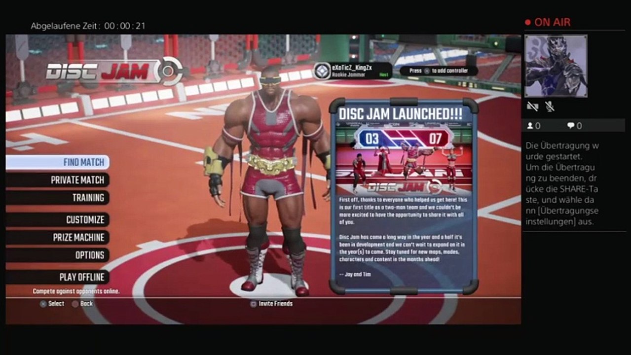 Ps4-live-Übertragung von exoticz_kingzx