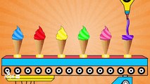 Learning Color With Humberger For Children - Learn Colors with Ice Cream - Kids Learning V