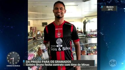 Goleiro Bruno fecha contrato com o Boa Esporte Clube