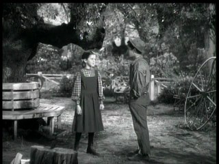 Patsy and Tommy become sweethearts BAD LITTLE ANGEL (1939)