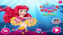 Ariel Nails Salon - Disney The Little Mermaid Games for Beautiful Kids 2016 HD