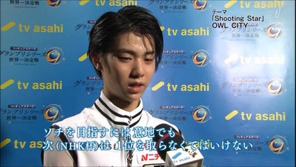 2012 NHK杯SP ハビの拍手