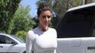 Kim Kardashian Flashes Everything In Sheer Dress On Oceans Eight Movie Set