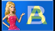 Barbie alfabeto en ingles para niños canción barby - Alphabet Song - ABC Nursery Rhymes Ba